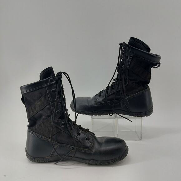 Tactical Research Black Leather Boots Size 8R Mens main image 8